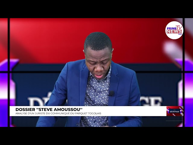 ⁣Dossier Steve AMOUSSOU: Analyse d'un juriste du communiqué du parquet Togolais