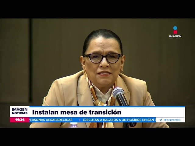 ⁣Luisa María Alcalde y Rosa Icela Rodríguez instalan la mesa de transición | Crystal Mendivil