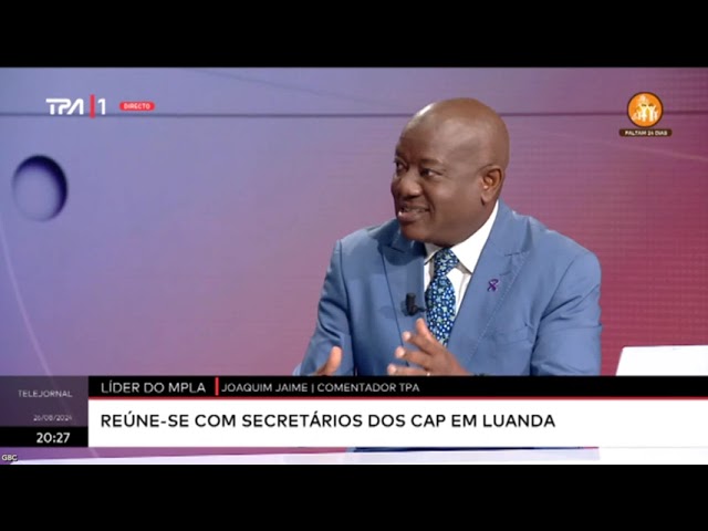 ⁣Líder do MPLA reúne-se com secretários dos CAP em Luanda