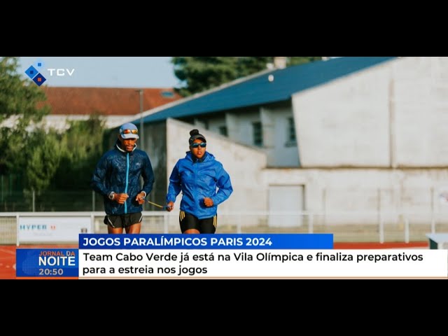 ⁣Team Cabo Verde já está na Vila Olímpica e finaliza preparativos para a estreia nos jogos