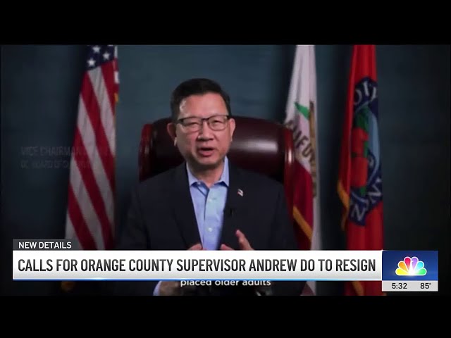 ⁣OC Supervisor Andrew Do pressured to resign