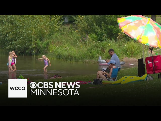 ⁣Minnesotans finding ways to embrace excessive heat