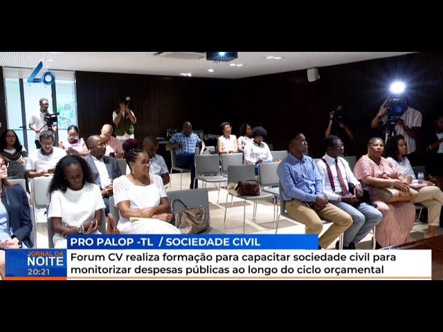 ⁣Fórum CV realiza formação para capacitar sociedade civil para monitorizar despesas públicas