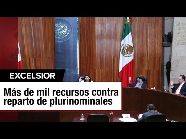 Recibe TEPJF más de mil impugnaciones contra la sobrerrepresentación de Morena