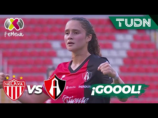 ¡A celebrarlo! María Salas MARCA de penal | Necaxa 0-1 Atlas | Liga Mx Femenil AP2024-J7 | TUDN