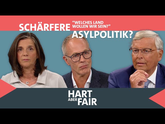 ⁣Nach Anschlag von Solingen: Wie hart wird jetzt die Asylpolitik? | hart aber fair