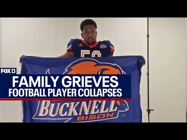 ⁣Bucknell student dies after collapsing during football training