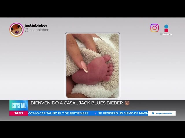 ⁣Justin Bieber y Hailey Bieber anuncian el nacimiento de su primer hijo | Noticias Crystal Mendivil