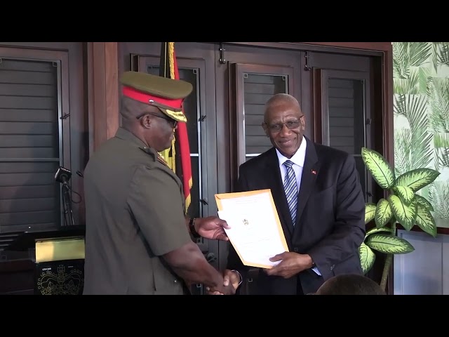 CHIEF OF DEFENCE STAFF PROMOTED TO THE RANK OF BRIGADIER