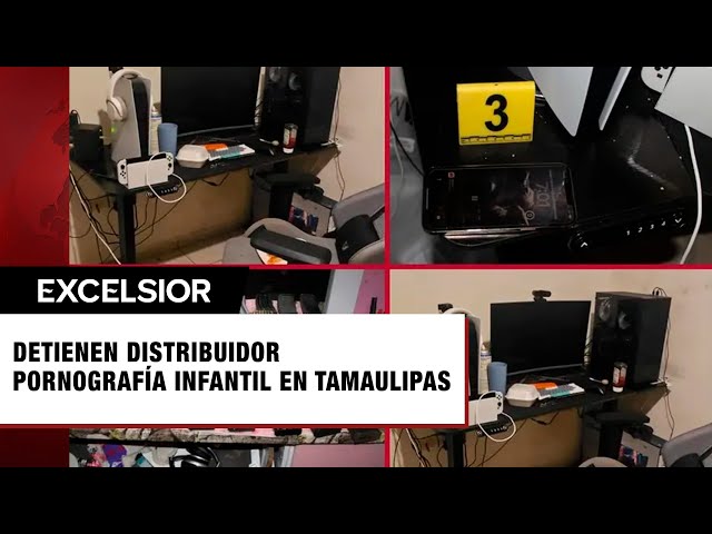 ⁣Cae distribuidor de pornografía infantil en Ciudad Victoria, Tamaulipas