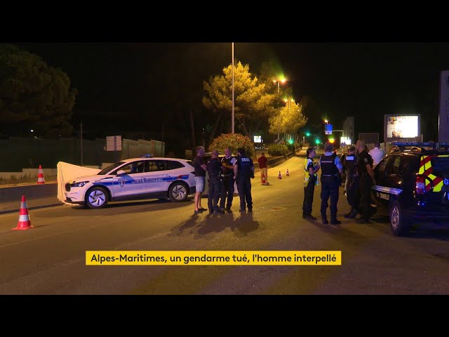 ⁣Un gendarme tué dans les Alpes-Maritimes après un refus d'obtempérer sur l'A8