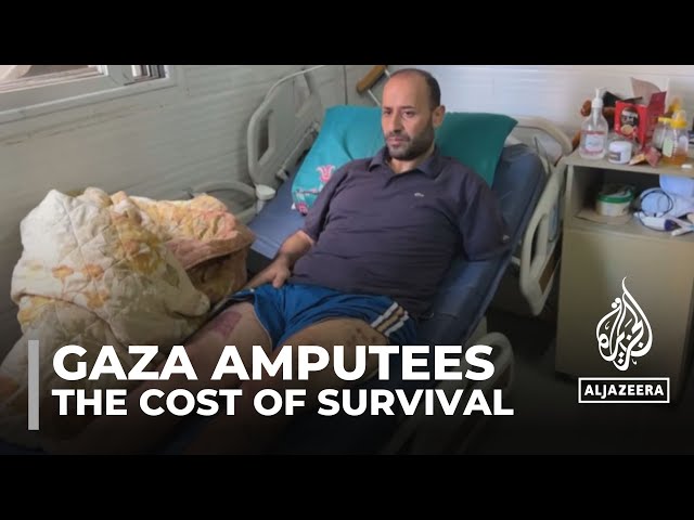 War on Gaza: Growing number of amputees from Israeli strikes