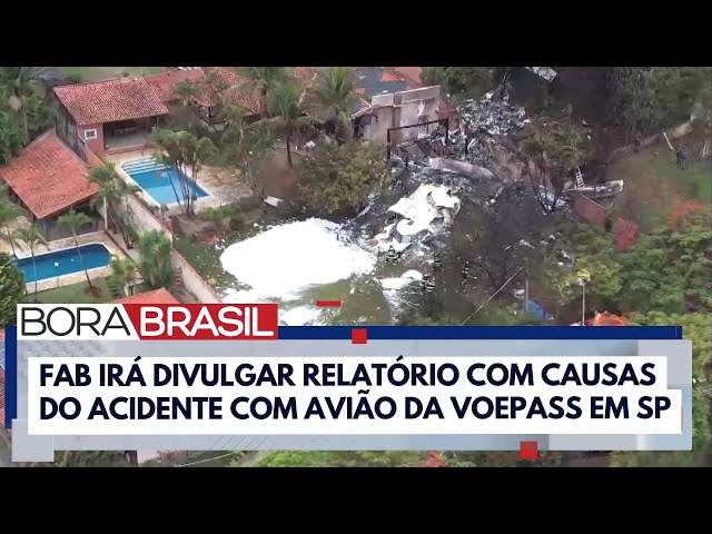 ⁣FAB divulga relatório preliminar do acidente com avião da Voepass em 6 de setembro | Bora Brasil