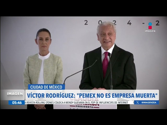 ⁣Claudia Sheinbaum nombra a Víctor Rodríguez Padilla como próximo titular de Pemex