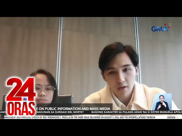 ⁣Sandro Muhlach, inilahad ang naranasan umanong pang-aabuso kina Jojo Nones at Richard... | 24 Oras