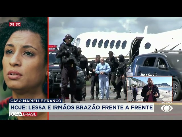 ⁣Caso Marielle: Ronnie Lessa e irmãos Brazão se encontram em audiência no STF | Bora Brasil