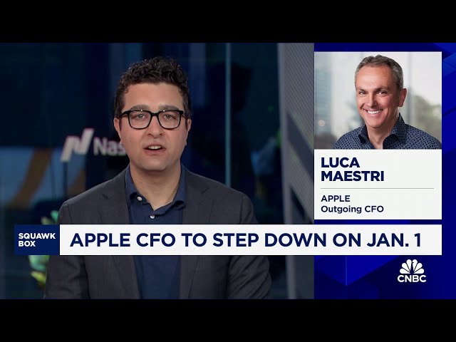 ⁣Apple CFO Luca Maestri to step down on January 1: Here's what to know