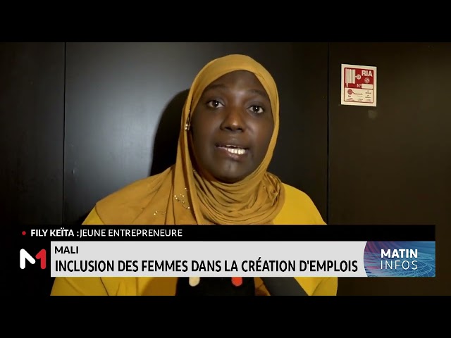 ⁣Mali : inclusion des femmes dans la création d´emplois