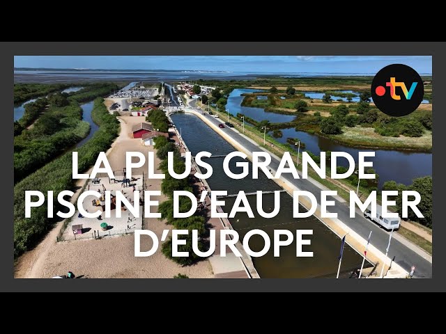 ⁣La plus grande piscine d'eau de mer d'Europe