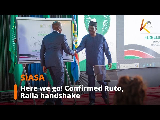 ⁣Makosa imefanyika!!! Ruto- Raila handshake confirmed here we go!