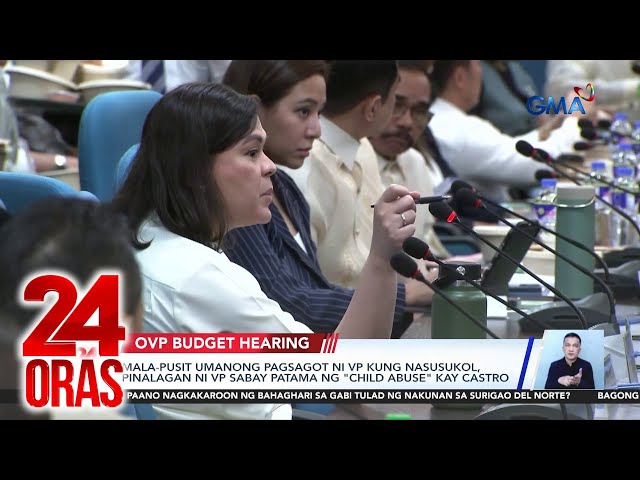 Vice President Sara Duterte, tumangging sagutin ang mga tanong tungkol sa 2022... | 24 Oras