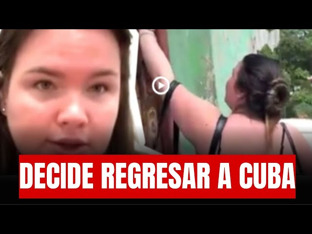 ⁣"No estoy 100% Feliz Aquí": Joven cubana recién llegada a EEUU decide regresar a Cuba