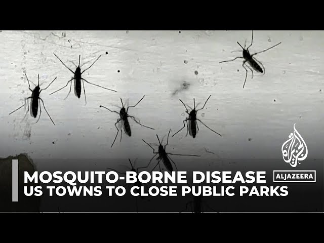 ⁣US towns close parks to stop a mosquito-borne disease from spreading