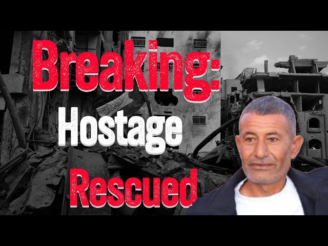 ⁣BREAKING: Israeli Hostage Rescued in Rafah