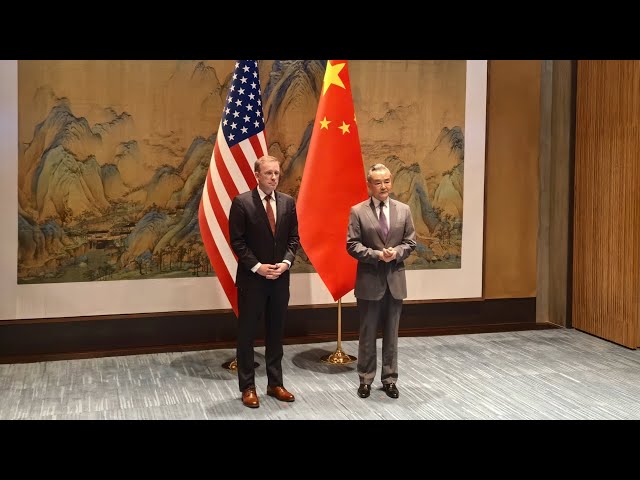 ⁣Wang Yi and Jake Sullivan meet in Beijing for strategic communication