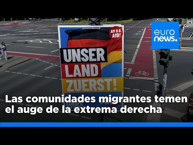 ⁣Las comunidades migrantes temen el auge de la extrema derecha en Alemania