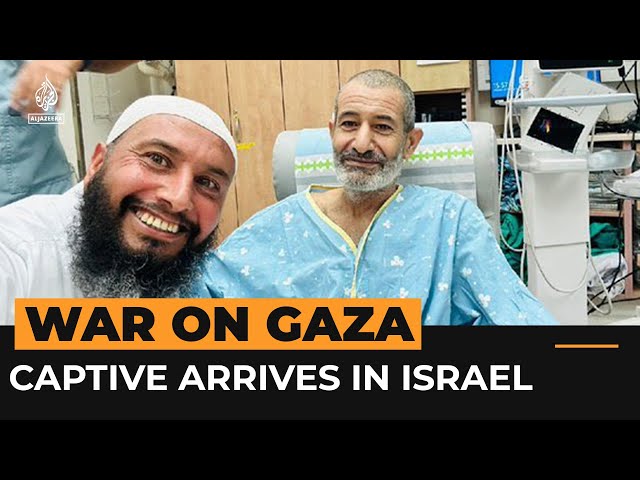 Israeli military says rescued captive arrives at hospital | #AJshorts