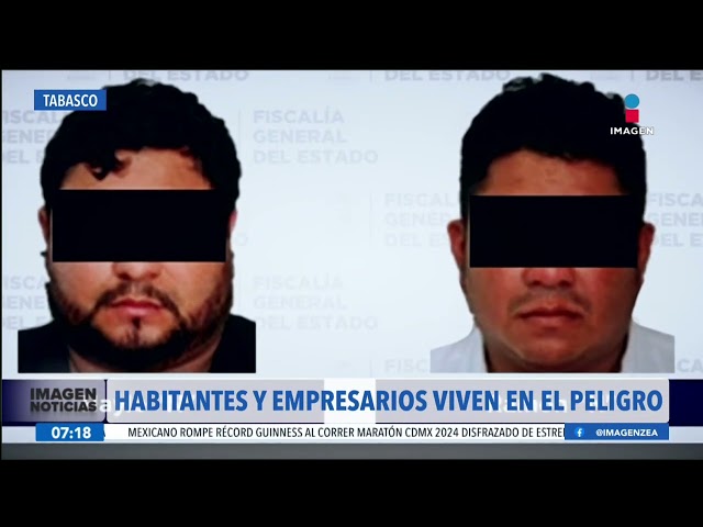 ⁣Inseguridad golpea a los habitantes y empresarios en Tabasco