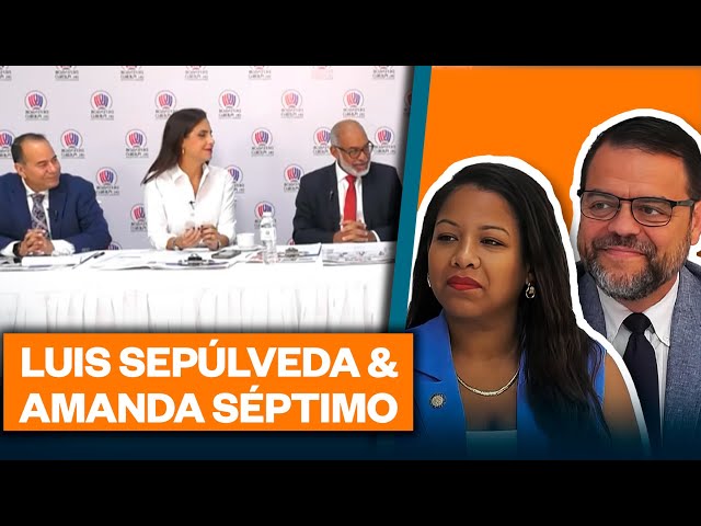 ⁣Luis Sepúlveda, Senador estatal de NY y Amanda séptimo, Asambleísta distrito 84 de la asamblea