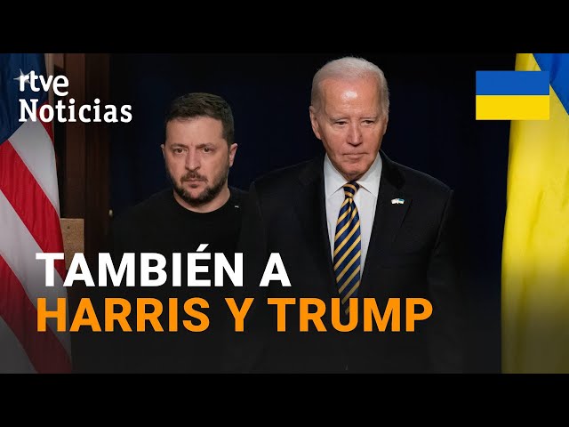 ⁣GUERRA UCRANIA: ZELENSKI presentará a BIDEN un PLAN para poner fin al CONFLICTO con el DIÁLOGO |RTVE