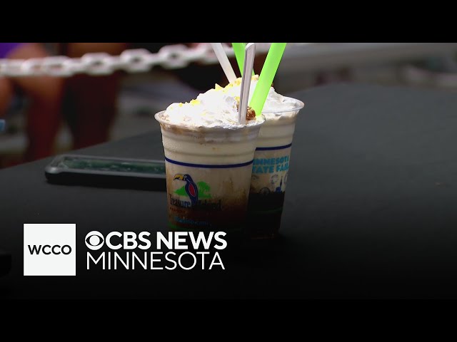 ⁣Sweet Corn Cola Float now at the Minnesota State Fair