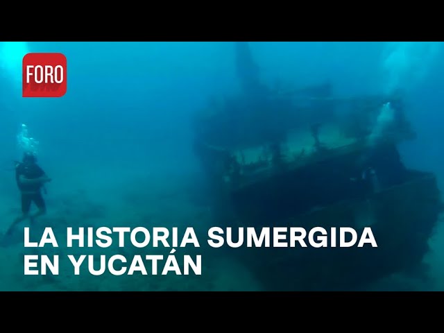 ⁣Barcos hundidos en las costas de Yucatán - Expreso de la Mañana