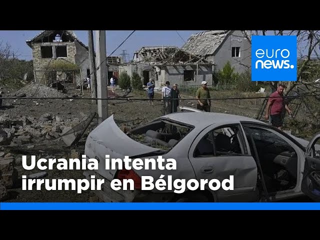 ⁣Ucrania intenta irrumpir en Bélgorod, según el gobernador regional