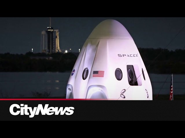 ⁣SpaceX crew prepares for 'risky' space mission