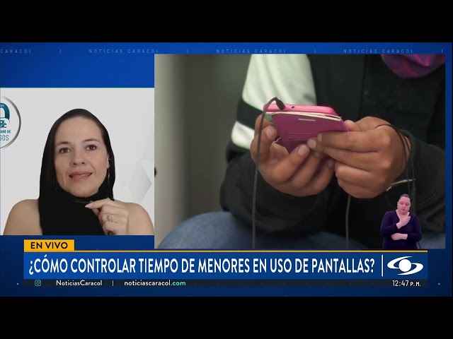 ⁣¿Cuál es la importancia de controlar el tiempo de menores en el uso de pantallas y redes sociales?