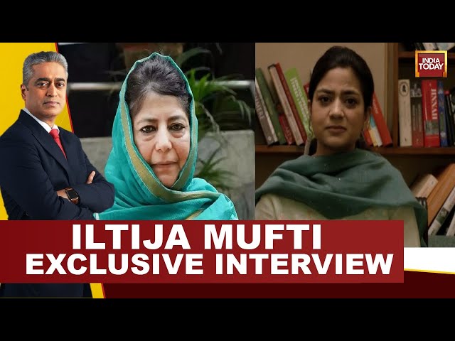 ⁣LIVE: Rajdeep Sardesai Exclusive Interview With Iltija Mufti On Her Political Debut In J&K Elect