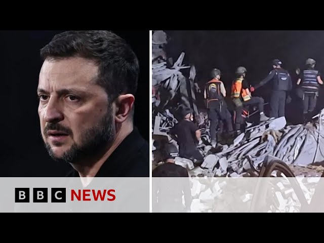 ⁣Ukraine to present 'victory plan' to US after Russia incursion, Zelensky says | BBC