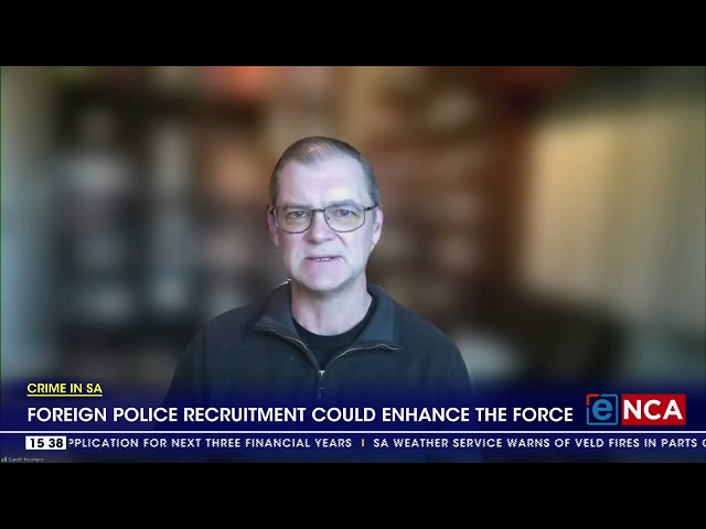 Expert backs Morero's suggestion of foreign police recruitment