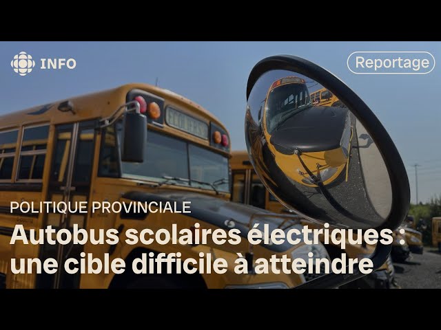 ⁣Électrification des autobus scolaires : une cible difficile à atteindre