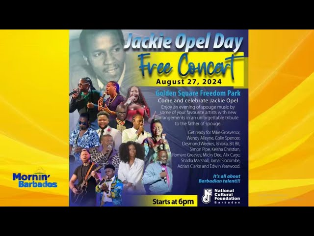 Free concert to mark Jackie Opel Day