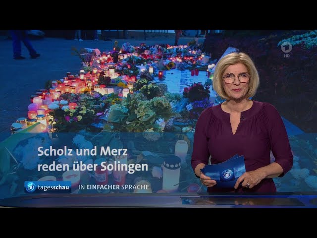 tagesschau in Einfacher Sprache 19:00 Uhr, 27.08.2024