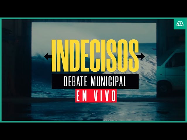 ⁣EN VIVO | Candidatos a alcalde de Recoleta debaten en "Indecisos" de Mega