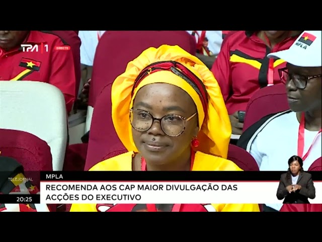 ⁣MPLA recomenda aos CAP maior divulgação das acções do Executivo