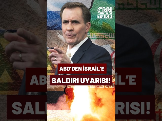 ABD Tarih Verdi: İran Saldıracak İddiası İsrail'i Tedirgin Etti!