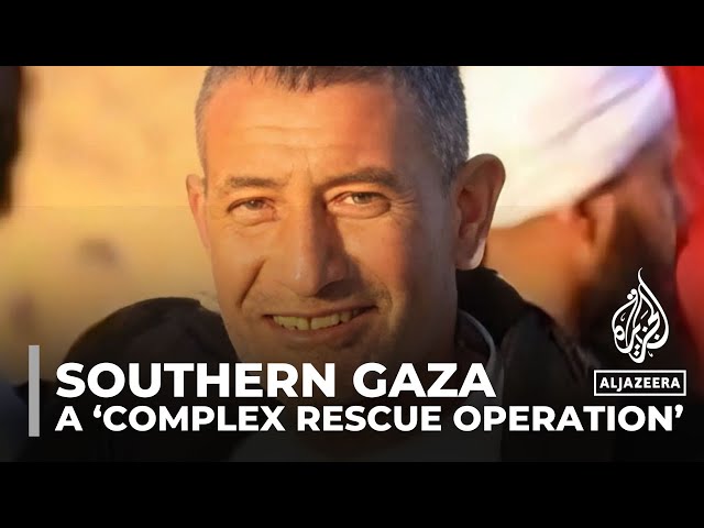 Israeli military says captive rescued from Gaza tunnel