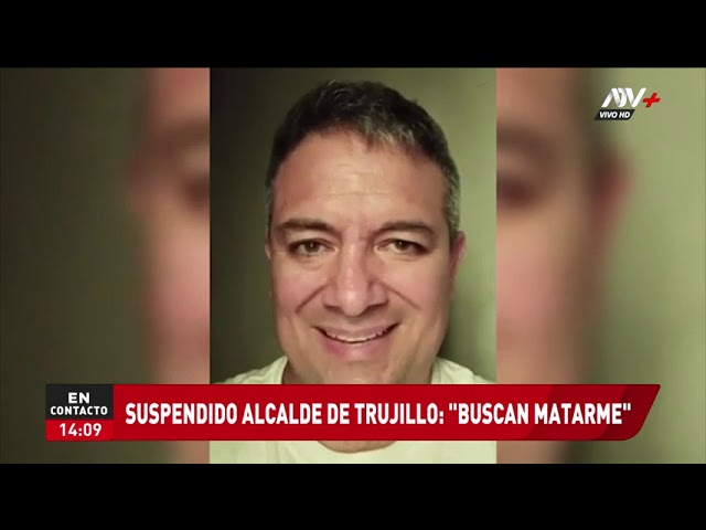 Trujillo: El suspendido alcalde, Arturo Fernández, denuncia que quieren acabar con su vida